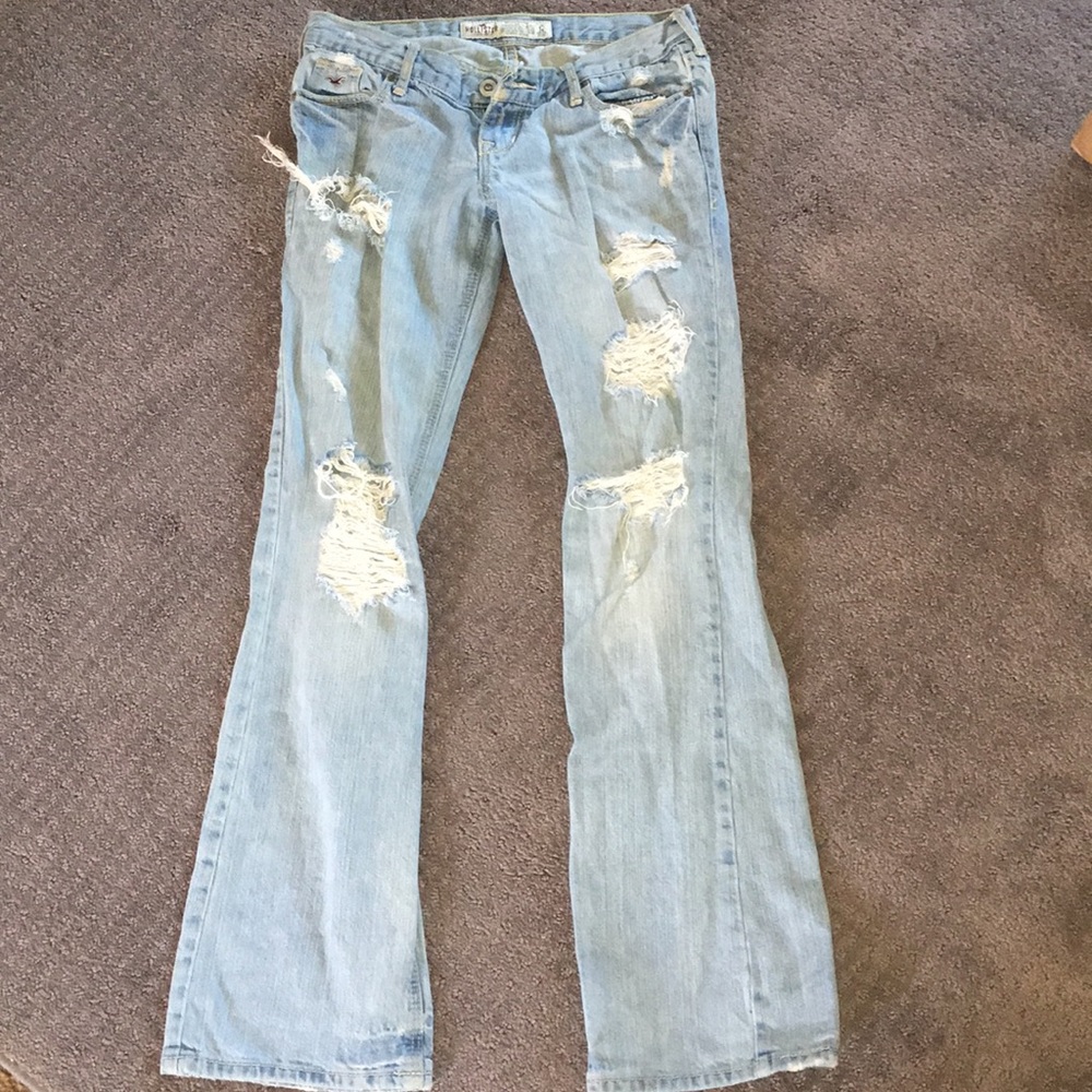 Hollister distressed jeans size 1S